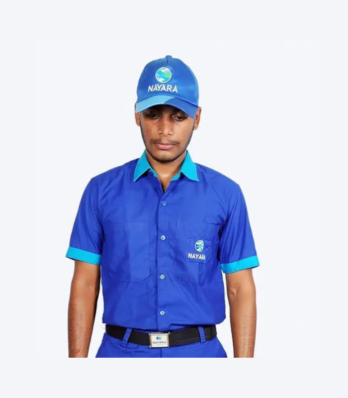 Nayara Energy Uniform Half Shirt Nayara Energy Uniform Half Shirt